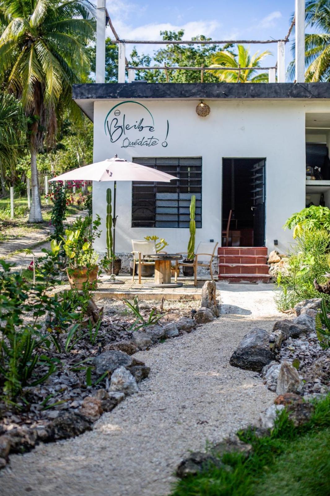 Bleibe- Quedate! Bacalar Exterior photo